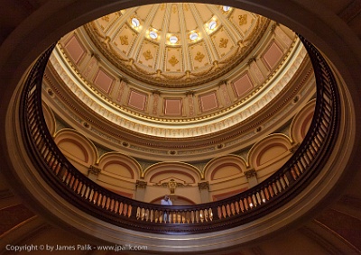 California State Capital Bulding - the Dome  Sacramento. California